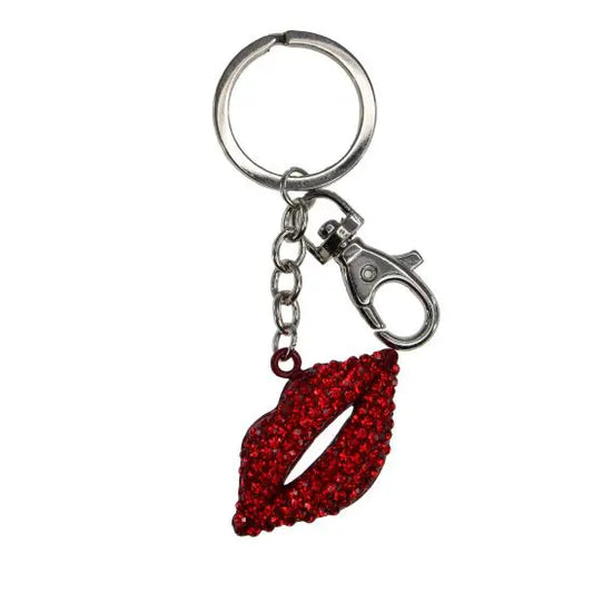 Plyschnyckelring läppar