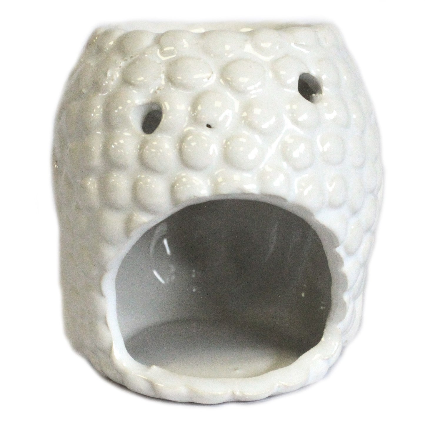 Ancient Wisdom Aromalampa Buddha - White