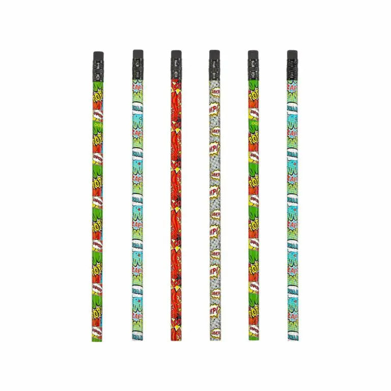 OOLY Comic Attack grafitpennor