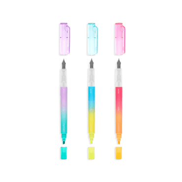 3-pack Writer's duo 2in1 Reservoarpennor + Överstrykningspennor