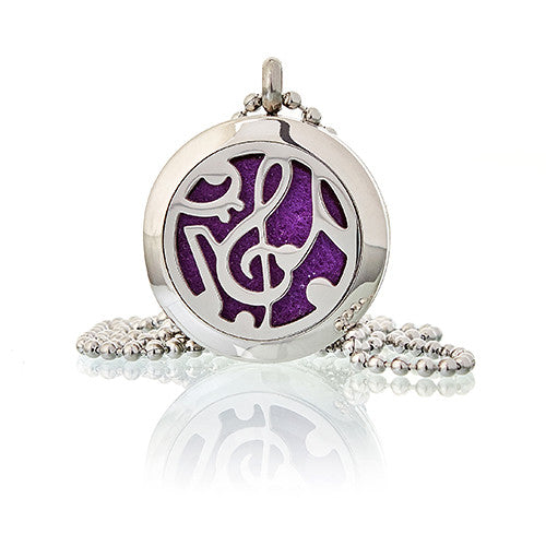 Ancient Wisdom Halsband Aromaterapi Music Notes 25 mm