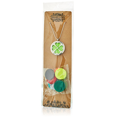 Ancient Wisdom Halsband Aromaterapi Four Leaf Clover 30 mm