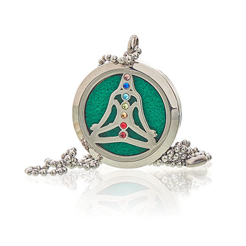 Ancient Wisdom Necklace Aromatherapy Yoga Chakra 30 mm