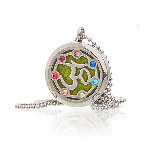 Ancient Wisdom Necklace Aromatherapy OM Chakra 30 mm