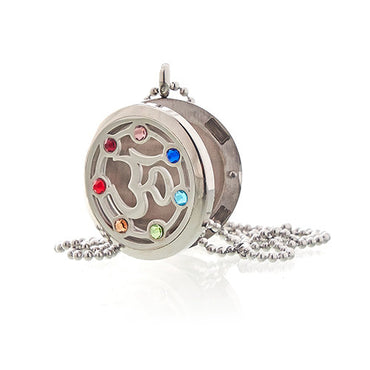 Ancient Wisdom Necklace Aromatherapy OM Chakra 30 mm
