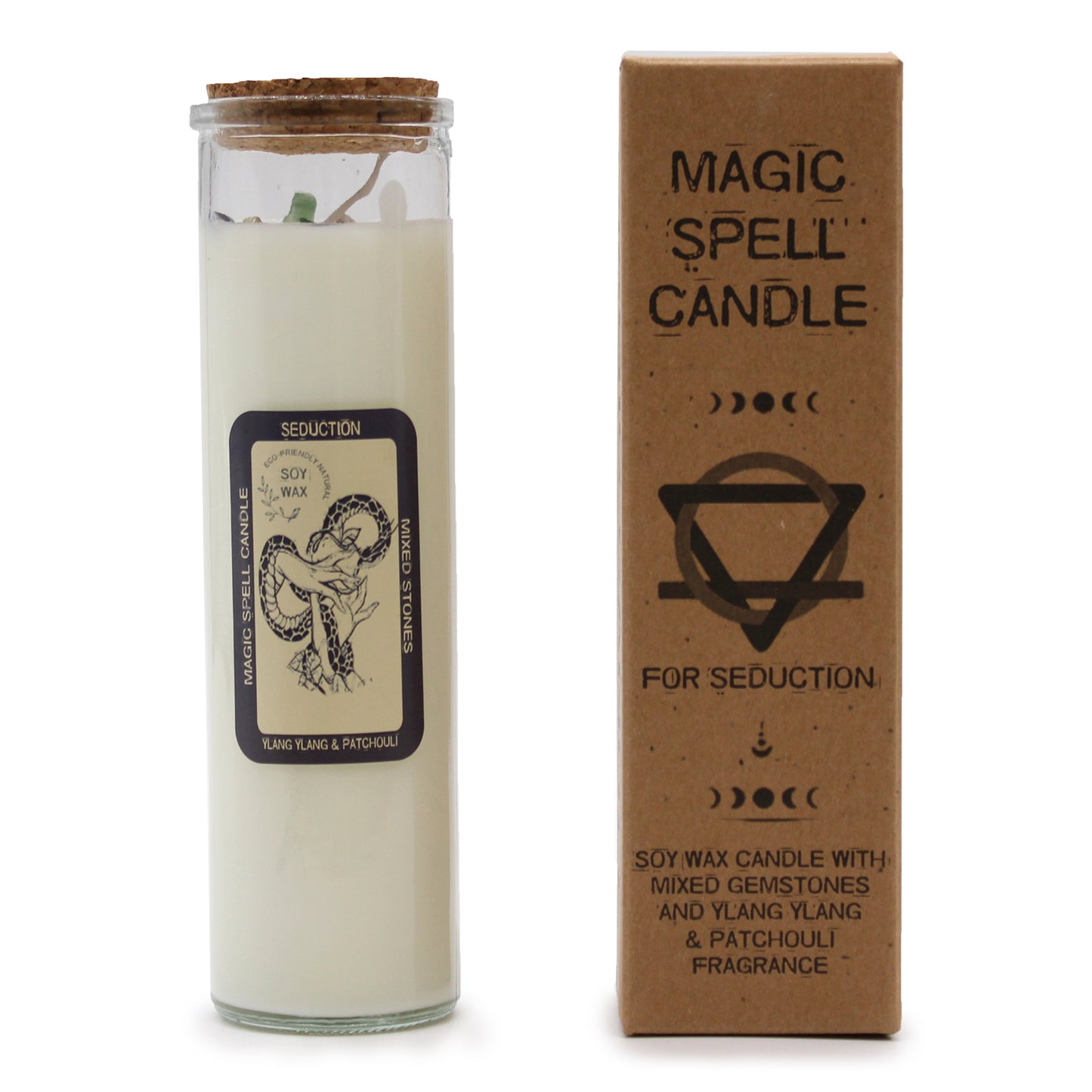 Doftljus Magic Spell Seduction - ädelstenar med Ylang Ylang & Patchouli - Seduction