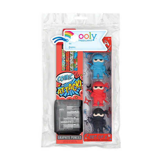 Ooly- Comic Attack Gift Set