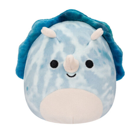 Squishmallows Flip A Mallows Official Kellytoy Delilah the Purple Dino/Jerome the Blue Dino 13 cm