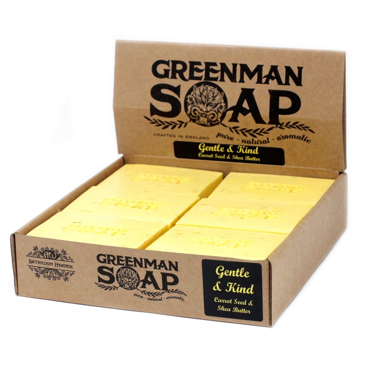 Ancient Wisdom Soap Greenman Morning Fresh Frankincense & Bergamot 100 g