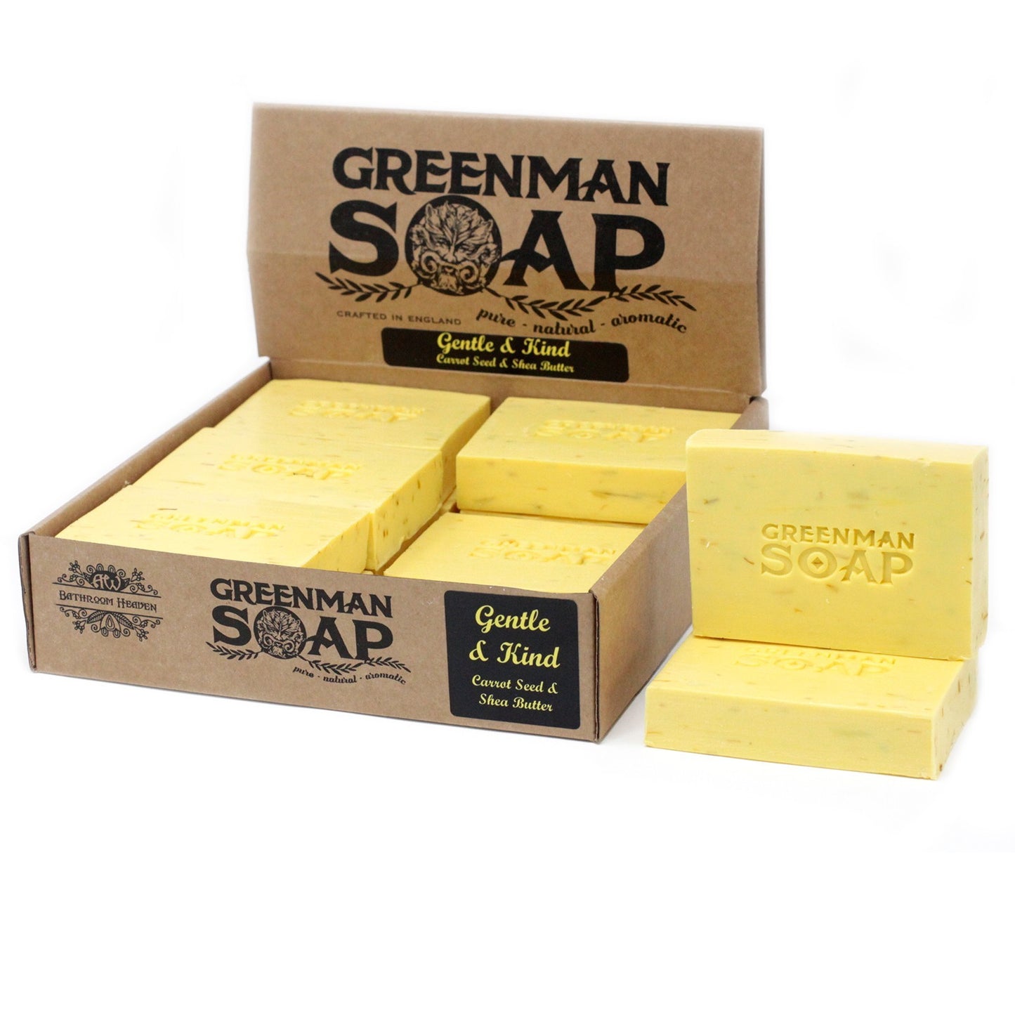 Ancient Wisdom Soap Greenman Morning Fresh Frankincense & Bergamot 100 g
