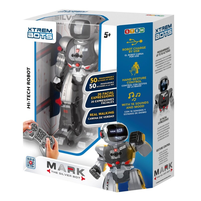 XTREM BOTS Mark The Silver Bot