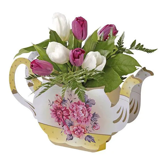 Talking Tables Vas Tekanna Vintage Blommönster