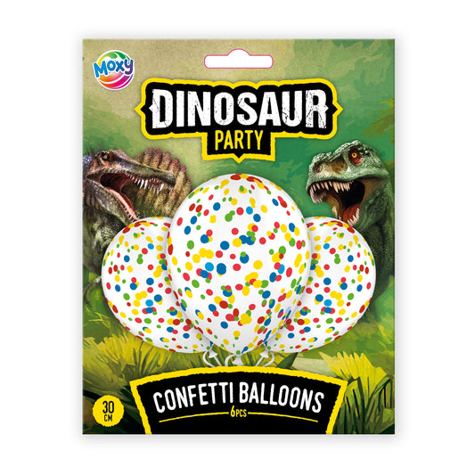 Balloon Dino 6-pack 30 cm