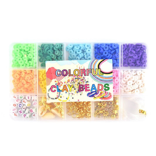 Pärlor Set Clay Beads 1000pcs