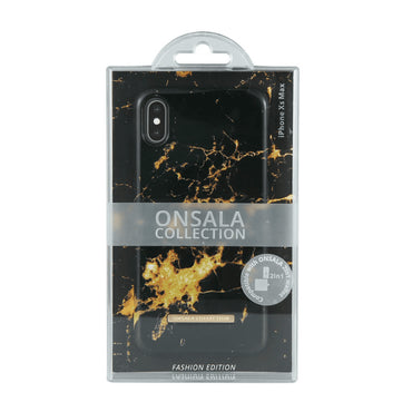 ONSALA COLLECTION Mobilskal Shine Goldmine Marble till Apple Iphone XS Max