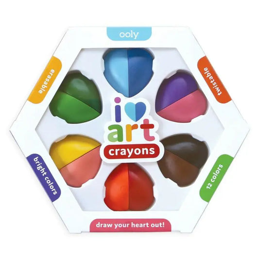 Hjärtformade kritor