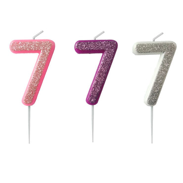 Tårtljus Siffra 7