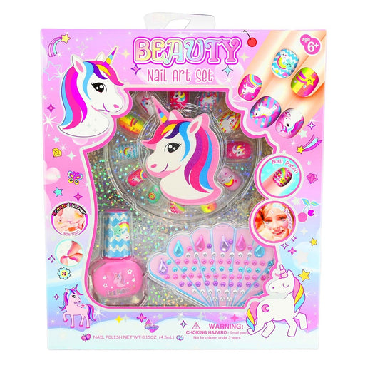 Nail Art Unicorn for Kids Accessories 15 Pieces