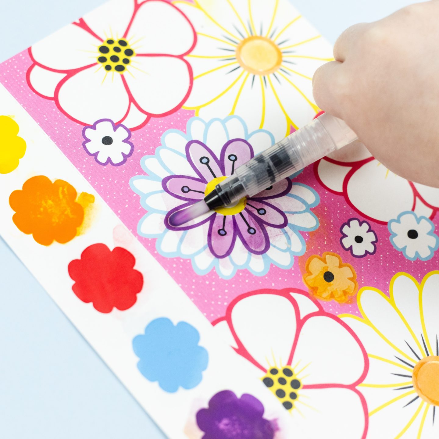Paint A Picture Set – Fjärilar och blommor