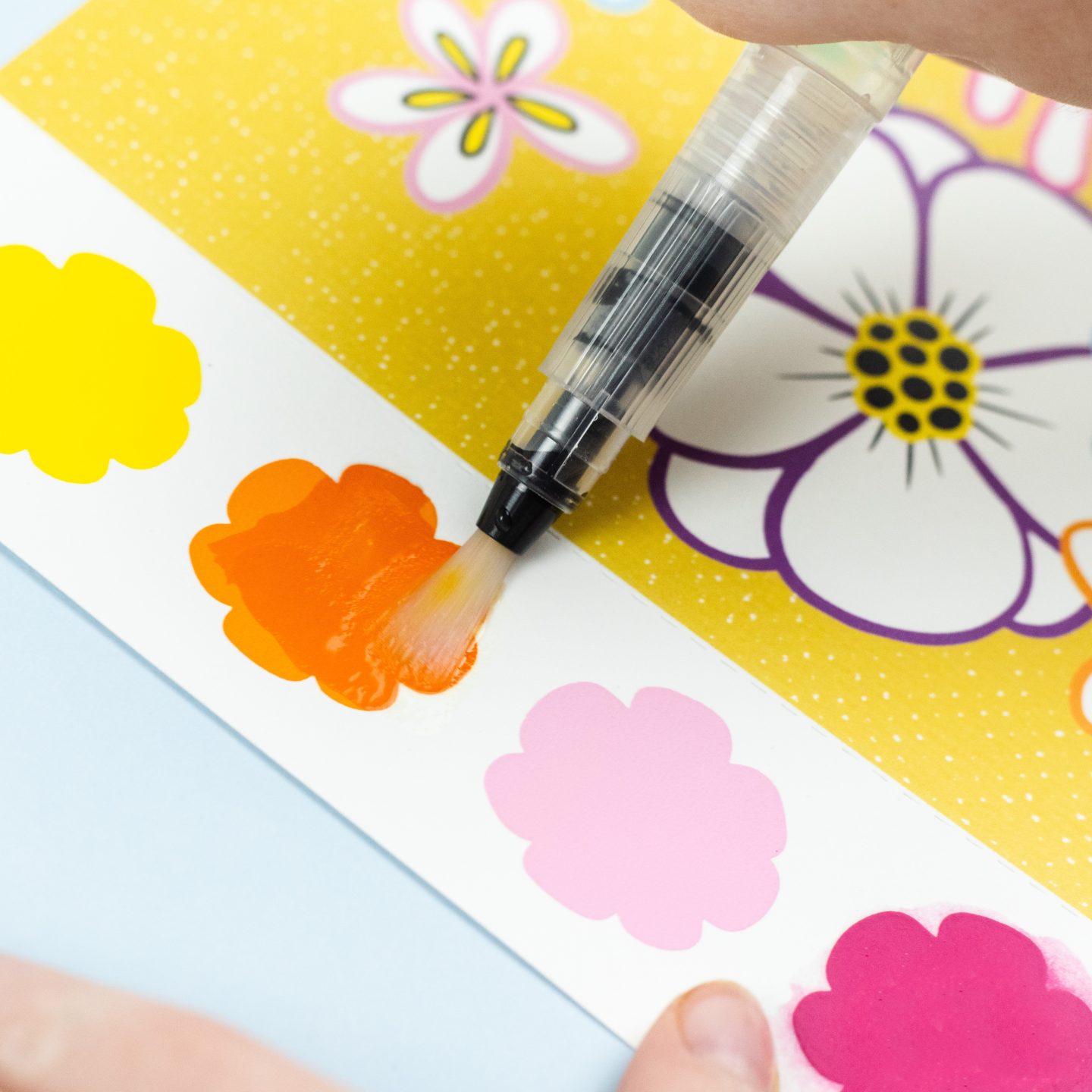 Paint A Picture Set – Fjärilar och blommor