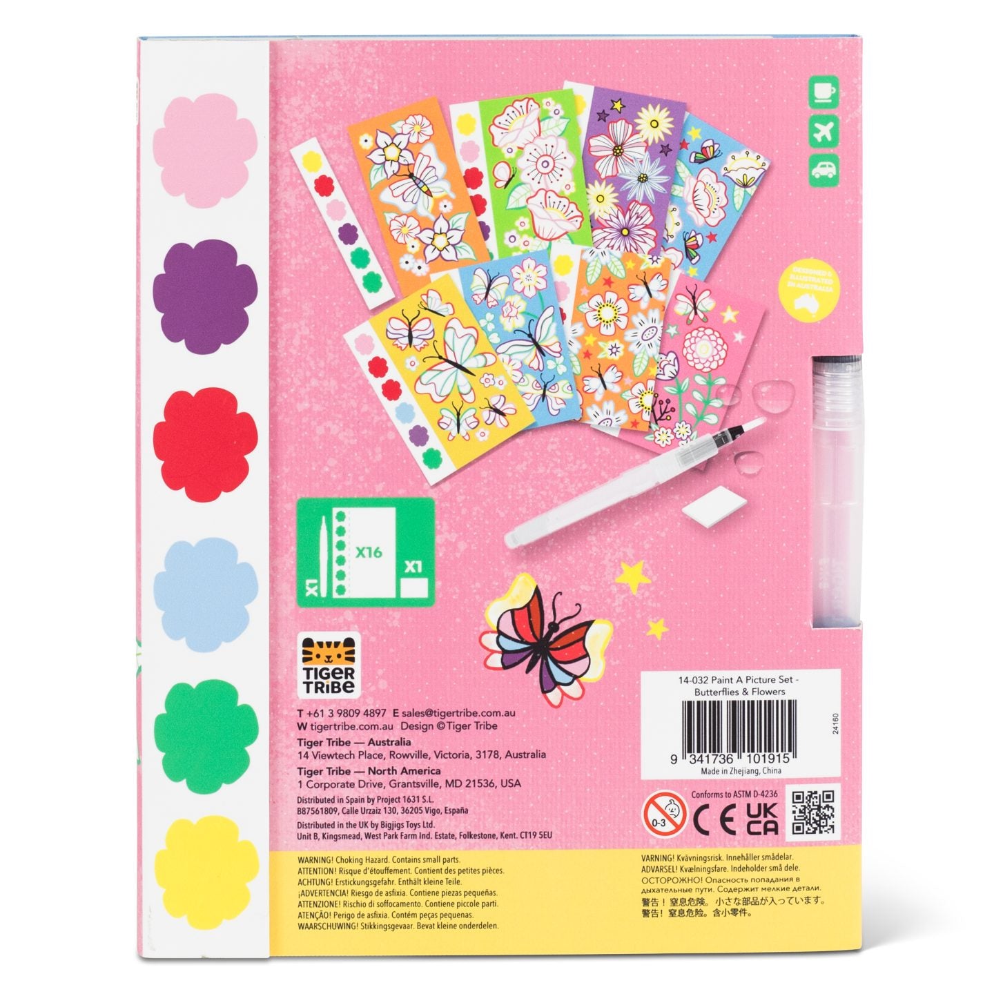Paint A Picture Set – Fjärilar och blommor