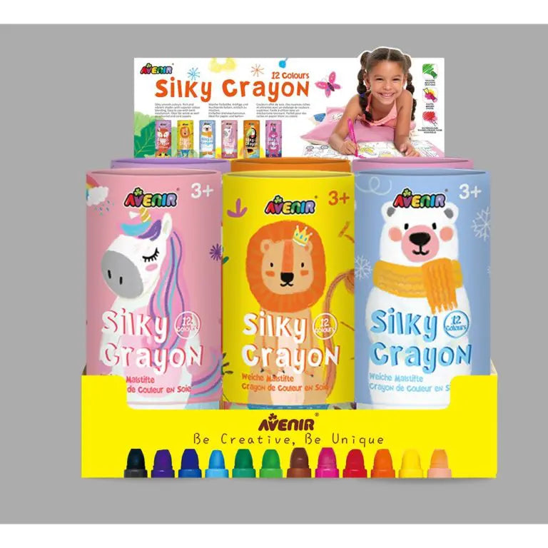 Silky Crayons Watercolor