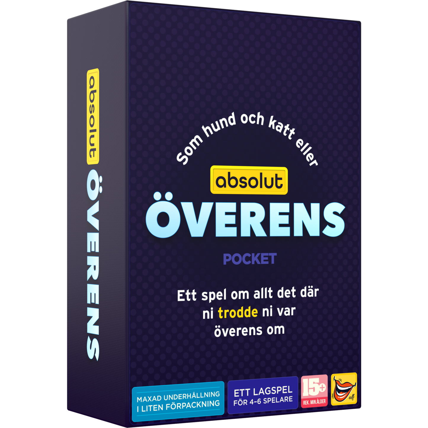 Sällskapsspel - Absolut Överens Pocket