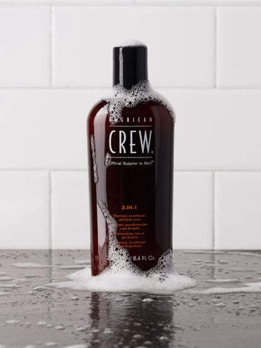 American Crew 3-in-1 Shampoo, Conditioner & Body Wash 450 ml