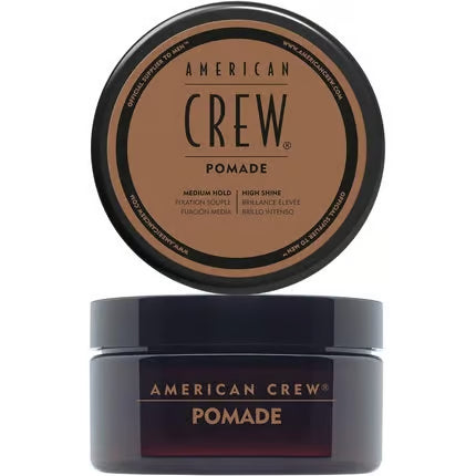 American Crew Pomade with Medium Hold and High Shine 85g