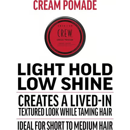 American Crew Cream Pomade - Light Hold 85 g