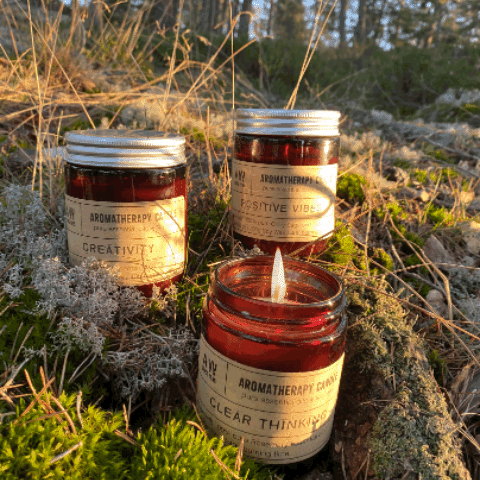 Wisdom Doftljus Aromaterapi