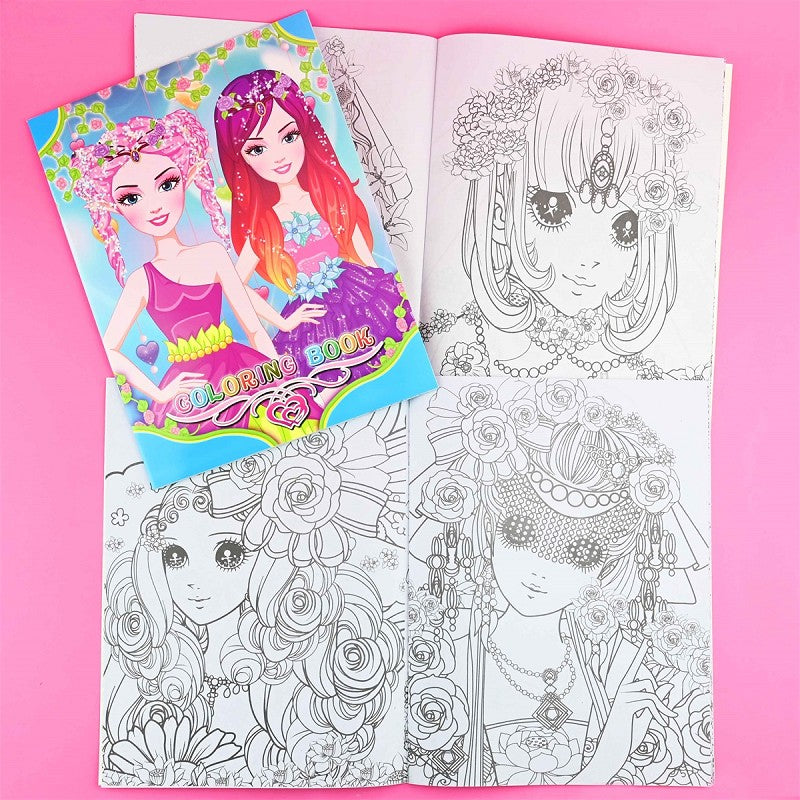 Coloring book Princess