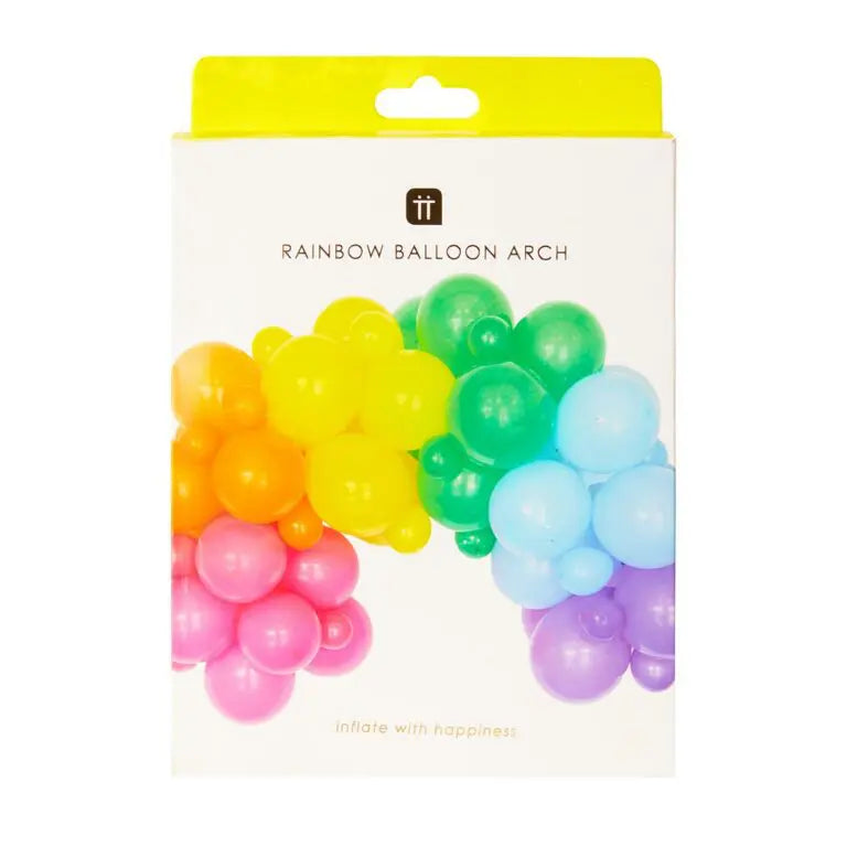 ballongbåge regnbåge kit