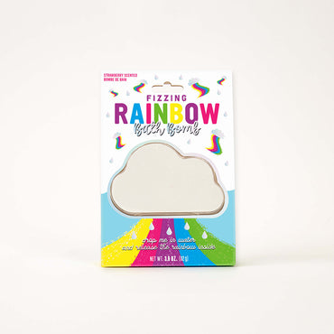 Bath Bomb Fizzing Rainbow