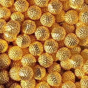 Pärlor Guldfärgade - Slime Dekorationer