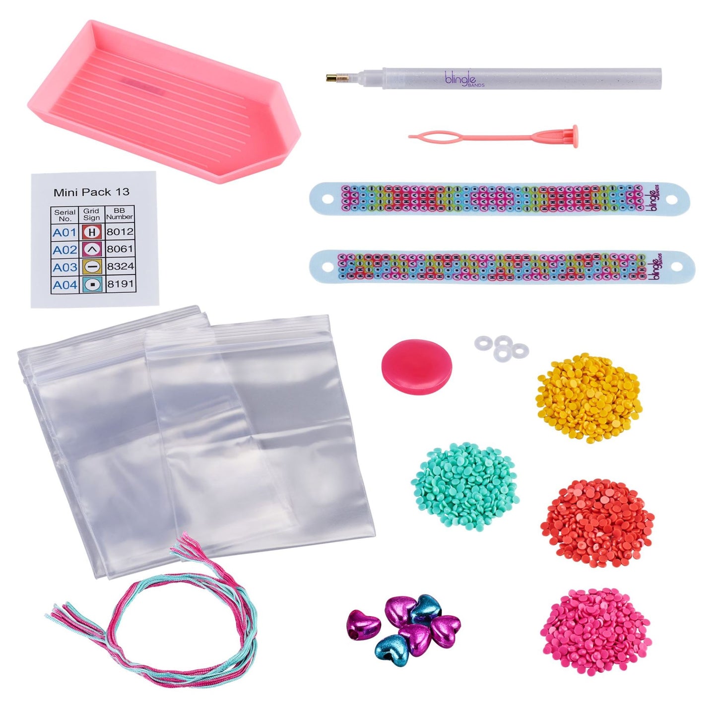 Blingle Bands Mini Pack,CDU