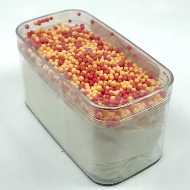 Butter Slime Box med Färgade Foam Beads