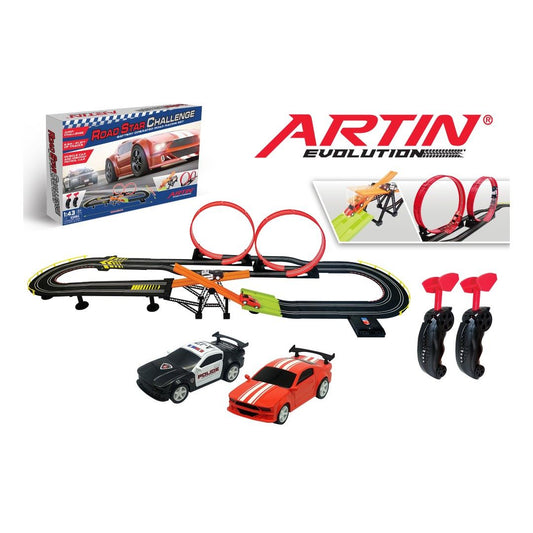 Car Racing Set, Road Star Challenge, 6,5M Track