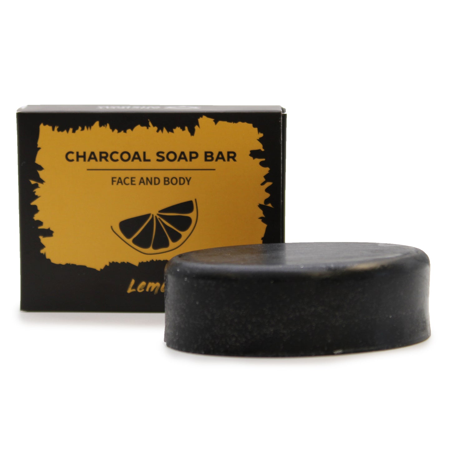 Ancient Wisdom Vegan Handgjord Charcoal Tvål - Lemon