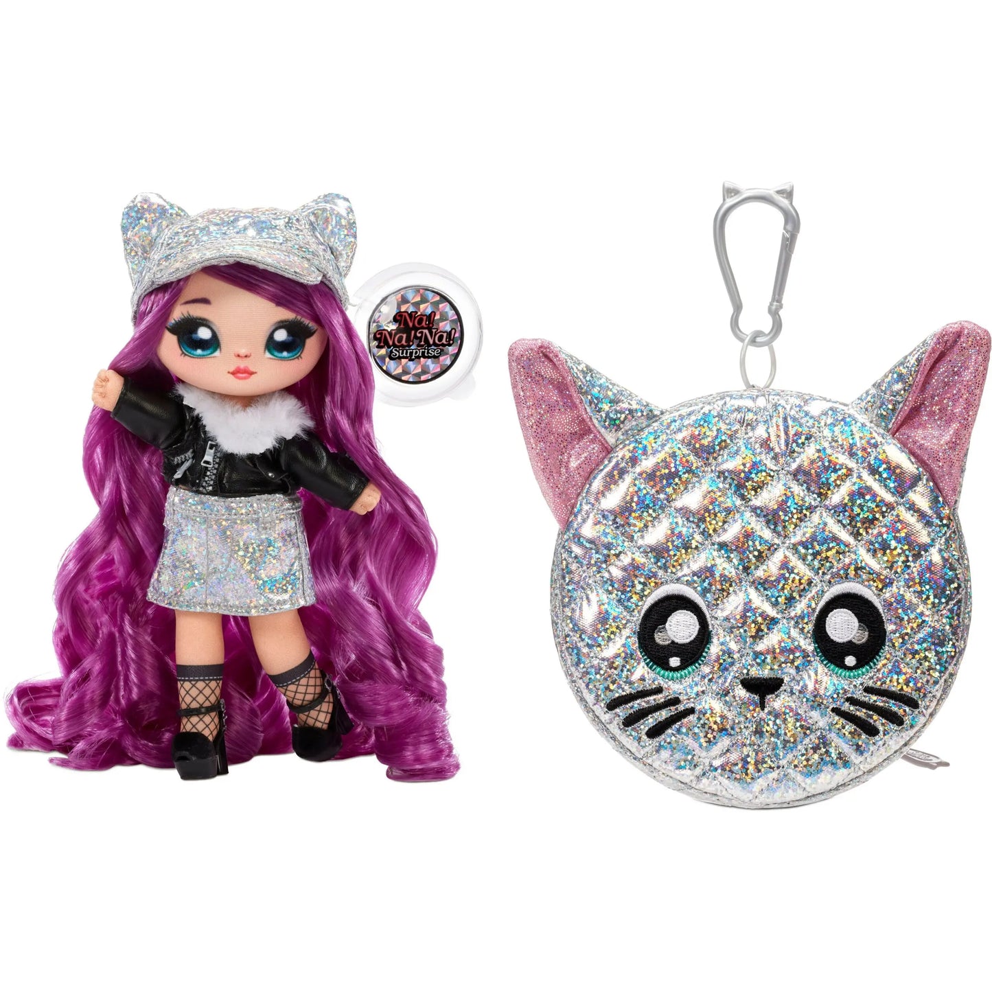 Na! Na! Na! Surprise Docka + Väska 2in1 Pom Doll Glam