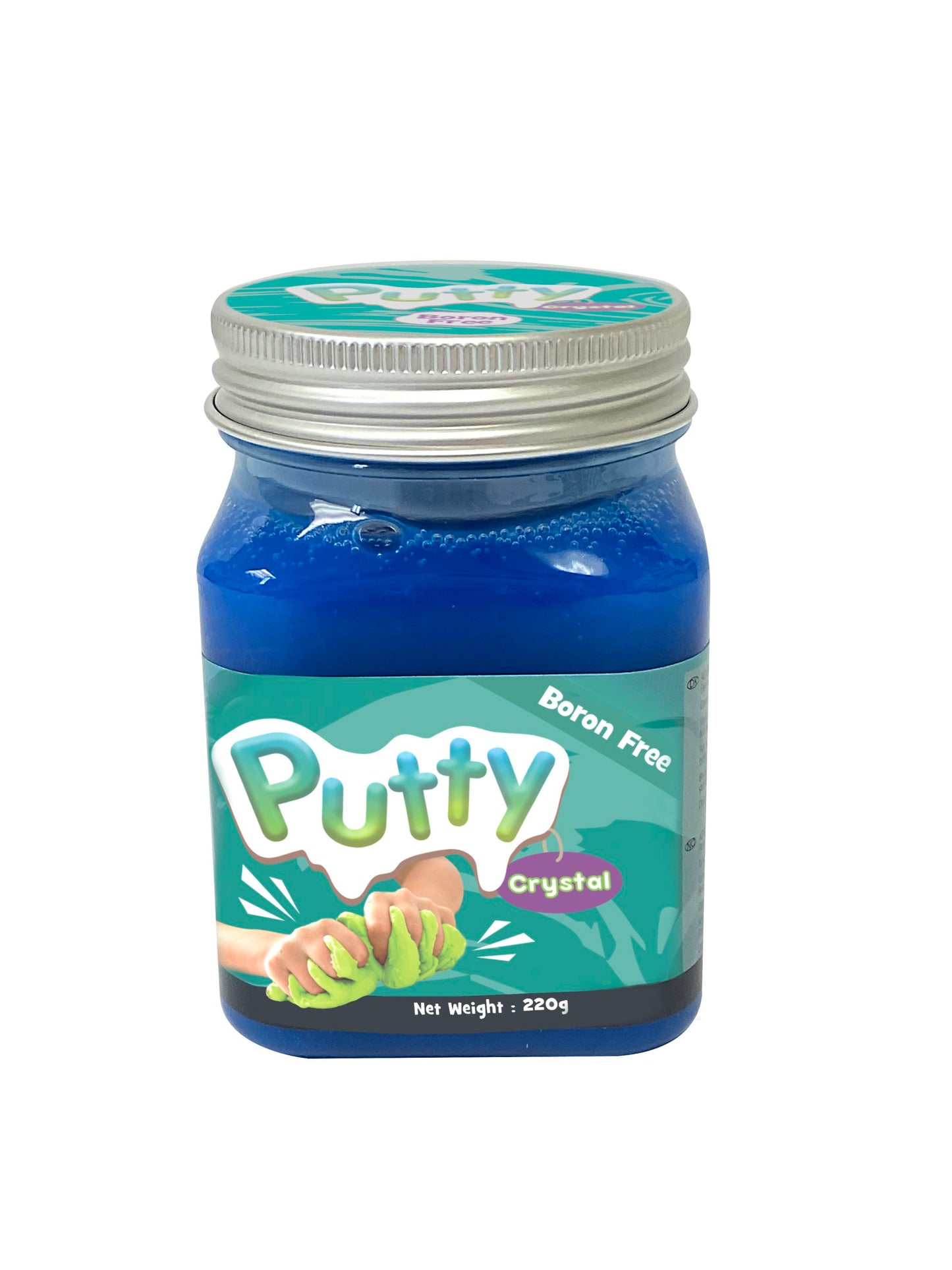 Compound Crystal Putty w/ 0% Boron, 220g, 3 Asst
