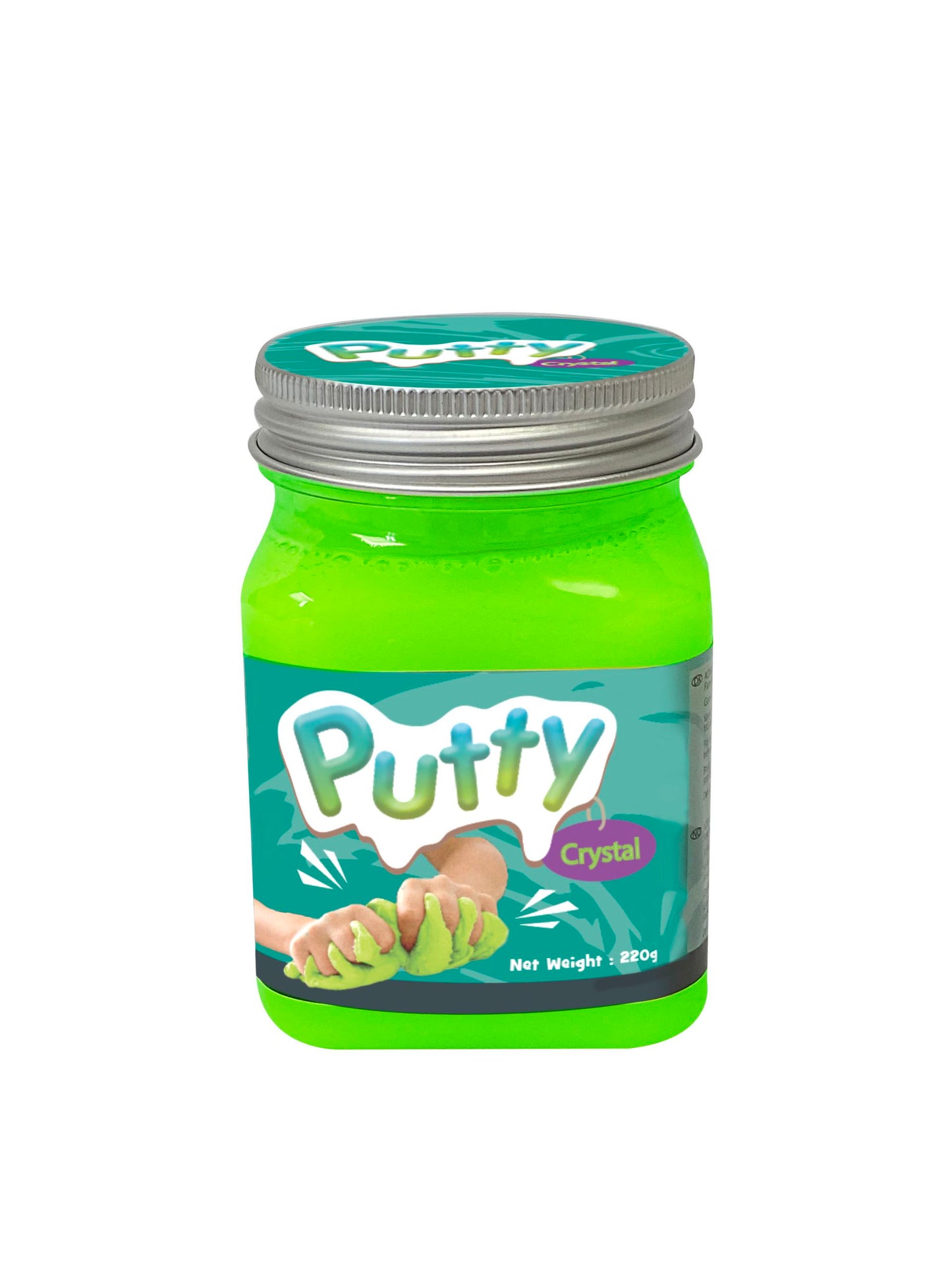 Compound Crystal Putty w/ 0% Boron, 220g, 3 Asst