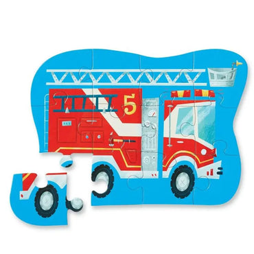 Crocodile Creek Pussel Brandbil 12 bitar