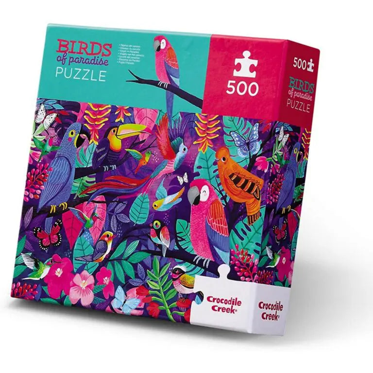 Crocodile Creek Pussel Fåglar i Paradiset 500 bitar