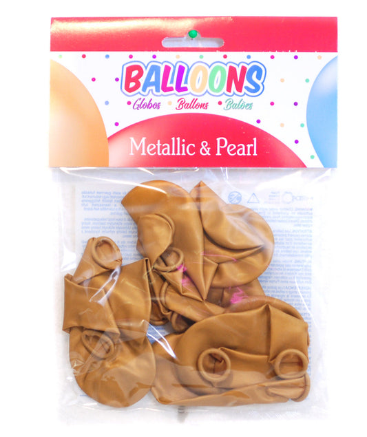 Ballong Guld 10-pack