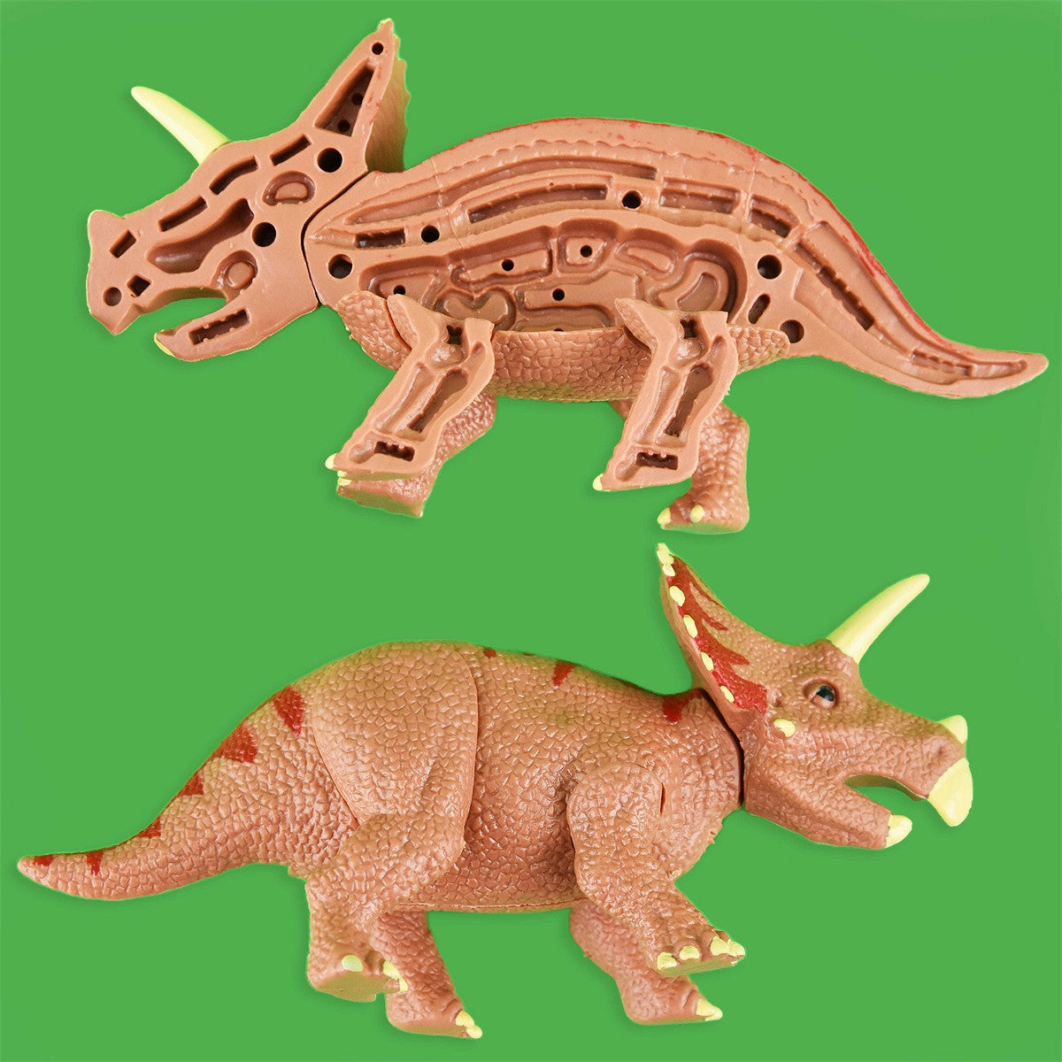 Dinosaur Anatomy Puzzle 3D – Pedagogiskt Pussel med 32 Delar