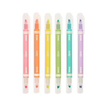 OOLY Dual liner double-ended neon highlighters