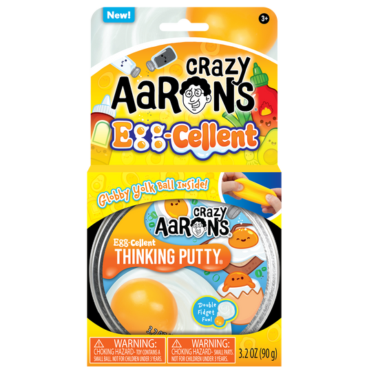 Crazy Aarons Egg-cellent Thinking Putty
