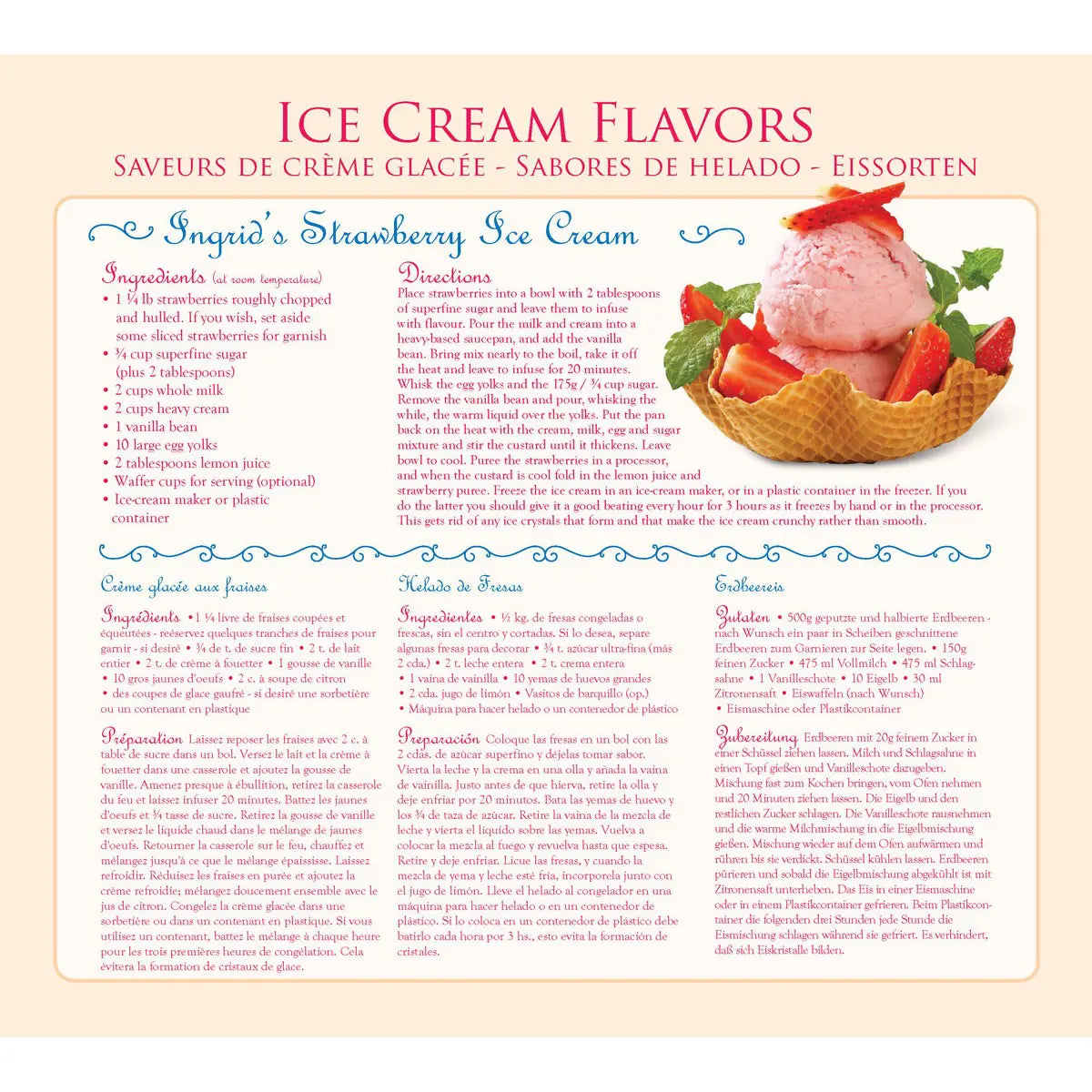 EuroGraphics Pussel Ice Cream Flavors 1000 bitar