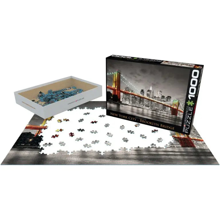 EuroGraphics Pussel New York City Brooklyn Bridge 1000 bitar